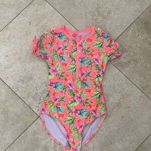Cat & Jack Tropical Floral Swimsuit